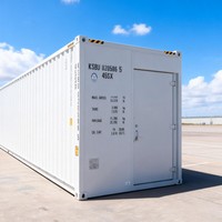 Conteneur de minage de données ASIC métallique ACT 20FT pour refroidissement par air, 1200 kW, 73 CV, 144 unités S19, PDU intelligent, grande capacité