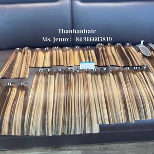 Qualité supérieure!! Cheveux humains vietnamiens crus et droits, vendeurs de cheveux vietnamiens crus, paquets de vrais cheveux vietnamiens crus, vente en gros - Product Image 1