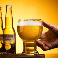 Verre à boisson classique élégant personnalisé avec logo imprimé, 440 ml, transparent, écologique, sans BPA, pour soda, eau, jus, bière - Vente en gros