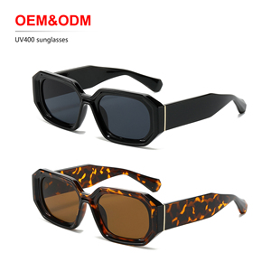 Nouvelles lunettes de soleil de style minimaliste avec logo personnalisé, lunettes de soleil haut de gamme, lunettes de soleil tendance UV400 pour femmes, lunettes de soleil d'extérieur - Product Image 1