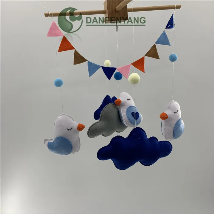 Симпатичная подвесная детская Войлочная игрушка для кровати