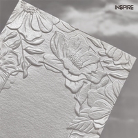 Moule à relief floral, texture, clip, gabarit concave-convexe, impression en relief 3D, matériel pour artisanat papier