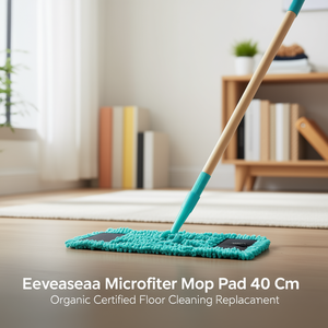 Eversea Panno in Microfibra per Mop 40 Cm Certificato Biologico Ricambio per Pulizia Pavimenti - Product Image 3