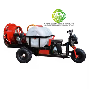 Pulverizador Agrícola de Alta Presión de Tres Ruedas, Tipo Montable, para Árboles Frutales y Huertos, Pulverizador Insecticida con Alimentación de Aire para Gasolina y Diésel - Product Image 1