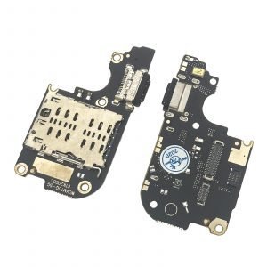 แผงวงจรพร้อมขั้วต่อการชาร์จ ไมโครโฟน และตัวอ่านซิมการ์ดสำหรับเสี่ยวมี่ มิ 10 ไลท์ - Product Image 3