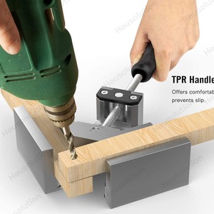 Aluminum Alloy Right Angle Clamp 90 <b>Degree</b> Woodworking Fixing Clamp For Picture <b>Frame</b> And Wooden Board - Product Image 2