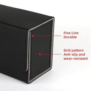 3-Trong-1 Yugioh Sàn Giao Dịch Trường Hợp 240 + Thẻ Lưu Trữ Nhựa Da Acrylic Thiết Kế Cổ Điển Hình Vuông Hộp Lưu Trữ Tiêm - Product Image 2