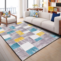 Tapis moderne 3D pour salon
