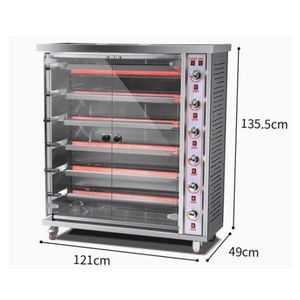 Prix de gros rôtisserie de haute réputation bbq grill utilisé <span class=keywords><strong>poulet</strong></span> rôtisserie rôtisserie canard à vendre - Product Image 2