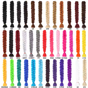 Extensiones de Cabello Trenzado African Darling Jumbo Braid de 230g, Fibra de Alta Temperatura, Ligeras, Duraderas, Resistentes al Fuego, para Crochet - Product Image 5