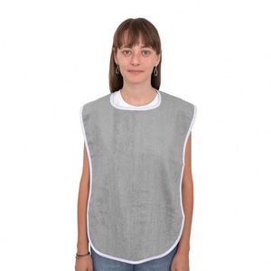 Bavoir en tissu éponge pour adulte, grande taille, pour soins aux personnes âgées, anti-salissures, super absorbant, respirant, pour la salive, les boissons et les aliments - Product Image 2