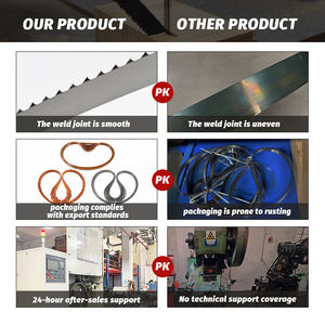 Hızlı kesme balık domuz ve et için 2560 kemik kasabı şerit testere bıçakları paslanmaz çelik 2950 rulo 111 inç - Product Image 2