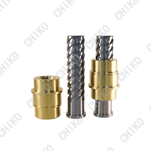 แกนหมุนแบบเฮลิคอล Hasco Z1500 อะไหล่แม่พิมพ์มาตรฐาน Hasco 1.0727 แท่งร่อง สำหรับงานกลึง CNC ทำจากเหล็กกล้าไร้สนิม ไม่ใช่งานกลึงละเอียด <span class=keywords><strong>Chiko</strong></span> - Product Image 2