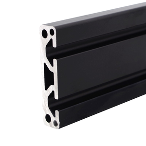 Profili in alluminio anodizzato rosso industriale 40-6000mm 4040 <span class=keywords><strong>T</strong></span> fessura quadrata 4080 estrusione 6000 serie 5% decorazioni taglio - Product Image 2