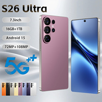 Descuento por Tiempo Limitado, Teléfono Inteligente S26Ultra 5G Android, 22GB+2TB, Pantalla de 7.3 Pulgadas, Versión Global, Doble SIM, S26 ULTRA