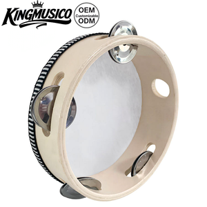 <span class=keywords><strong>Tamburo</strong></span> Orff da 4/6/7/8/10 Pollici con Sonagli <span class=keywords><strong>per</strong></span> <span class=keywords><strong>Bambini</strong></span>, Strumento Musicale a Percussione <span class=keywords><strong>per</strong></span> Danza e Asilo, Tamburello <span class=keywords><strong>per</strong></span> <span class=keywords><strong>Bambini</strong></span> - Product Image 3