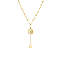 Accesorios de Mujer al Por Mayor Joyería en Acero Inoxidable que no se Deslustra Hipoalergénica Bijoux Femme Collares de Joyería Chapada en Oro