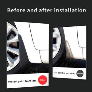 Accessoires automobiles BENKE pour Land Rover Range Rover Sport I 2005-2013, garde-boue et extensions d'ailes en PP, 4 pièces, fixation par vis - Product Image 4