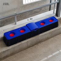 Abreuvoir robuste pour moutons, chauffé automatiquement, isolé, 60L, avec valve à flotteur pour fermes d'hiver