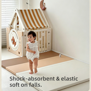 <span class=keywords><strong>Tapis</strong></span> de jeu en <span class=keywords><strong>mousse</strong></span> pour bébés, nourrissons et tout-petits, <span class=keywords><strong>grand</strong></span> <span class=keywords><strong>tapis</strong></span> de jeu pliable pour bébé, style jouet sportif, pliable, XPE, imperméable, 4 cm - Product Image 3
