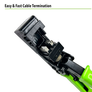 180 độ tác động RJ45 Krone mô-đun Uốn Tóc bồng Kìm xuống chấm dứt Mạng Cáp <span class=keywords><strong>Keystone</strong></span> Jack đấm xuống công cụ - Product Image 3