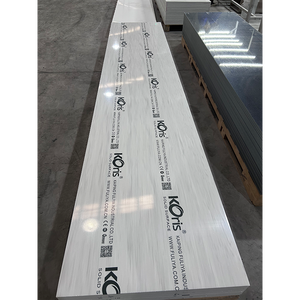 Màu trắng đá cẩm thạch tốt nhất nhà sản xuất lớn tấm đá cẩm thạch nhân tạo 6-30 mét <span class=keywords><strong>LG</strong></span> <span class=keywords><strong>hi</strong></span>-<span class=keywords><strong>macs</strong></span> Acrylic bề mặt rắn cho Countertop - Product Image 1