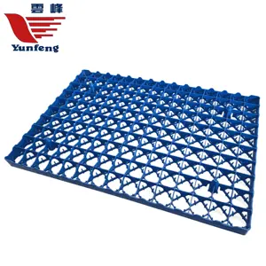 Yunfeng YFPFJ-1502 egg tray 150 cell chicken eggs tray for incubator plastic setter for egg packing and transportation