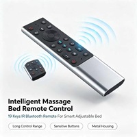 Control Remoto Infrarrojo de 19 Teclas JCXK de Aleación de Aluminio para Cama de Masaje Inteligente, OEM ODM Personalizado