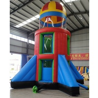 Château de saut Jeux d'intérieur commerciaux pour enfants Videur gonflable Fusée gonflable Château de saut Maison de rebond