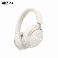 Earphone Nirkabel Over-Ear 2024 dengan Peredam Kebisingan Aktif, Layar Digital RGB, Macaron AKZ-23 untuk Ponsel Anak