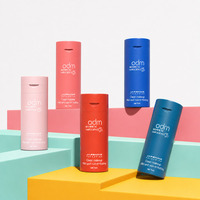 Flacon pompe airless en acrylique de luxe OEM ODM rechargeable 35ml 50ml 80ml 3oz 6oz pour crème, lotion, sérum cosmétique avec pompe