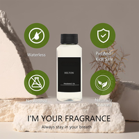 Huile essentielle pure de plantes Hilton 120 ml - Collection hôtelière, diffuseur ultrasonique portable sans eau, parfum avec support français