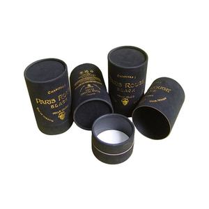 กล่องกระดาษคราฟท์พิมพ์ลายตามสั่ง กล่องทรงกลมสำหรับเก็บสินค้า กล่องใส่ชา กล่องของขวัญ ขายส่ง - Product Image 4