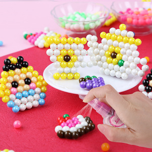 ชุดอุปกรณ์สร้างสรรค์งานศิลปะด้วยเม็ดน้ำ Hama DIY สำหรับเม็ดน้ำเหนียว 2 ถึง 4 ปี ของเล่นเสริมพัฒนาการทำมือ - Product Image 3