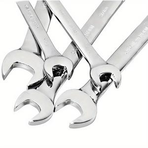 Dual-Purpose <b>Ratchet</b> Wrench Set Two-Way Quick-Release Auto Repair <b>Tool</b> with Open-End Feature - Product Image 2