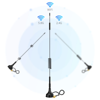 433MHz LoRa 12DBi Antenne externe Communication Antenne à ventouse personnalisée pour réseau de capteurs sans fil