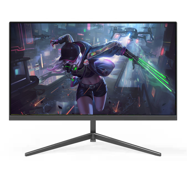 Computer Monitor 27 Inch 1080P Thin LED Screen Monitor 75Hz Refresh Rate WithVGA and Audio Built-in Speaker VESA Compatible
