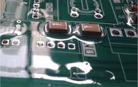 Adhésif de revêtement UV écologique pour l'électronique avec protection des puces et certification pour applications anti-friction