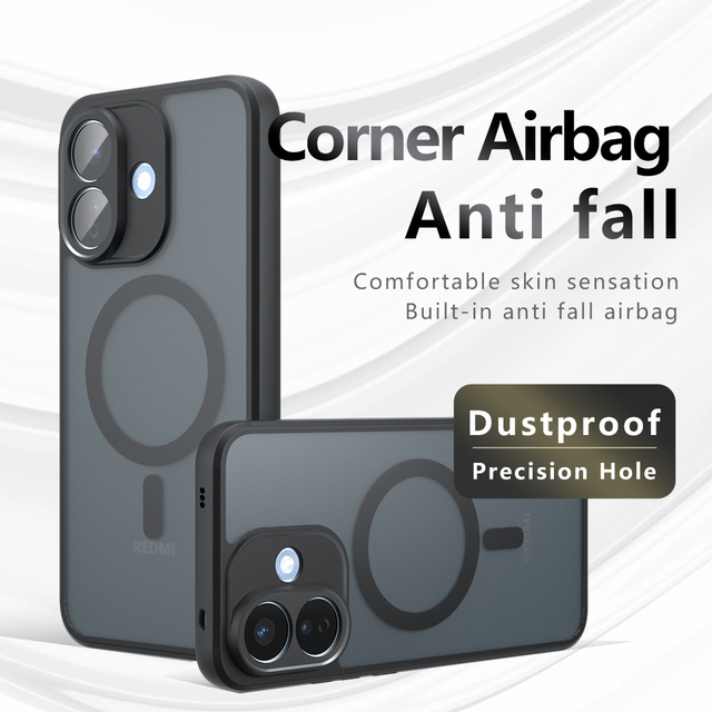 For Redmi Note17 Pro NOTE17PRO MAX 4G 5G Phone Case Matte High Quality Skin Texture Transparent Anti Fingerprint Yellowing Cover