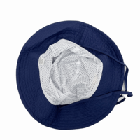 Chapeau seau d'été de dessin animé en gros avec lunettes de soleil, casquette de chapeau de pêcheur de motifs imprimés de logo personnalisé pour enfants enfants