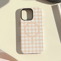 Casing Ponsel Magnetik Pola Karakter Individual untuk IPhone 17 air Cocok untuk 13 Film 15 Hard 14 Simple 15 16 Pro Max Plus