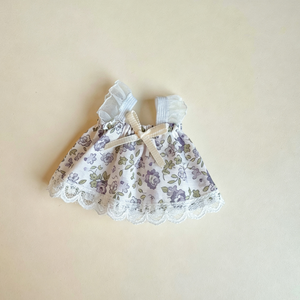 Ropa para Muñecas de 10 cm al por Mayor, Vestido Floral Original, Lindo Conjunto de Ropa para Muñeca Gatita, Ropa Intercambiable para Muñecas al por Mayor - Product Image 2
