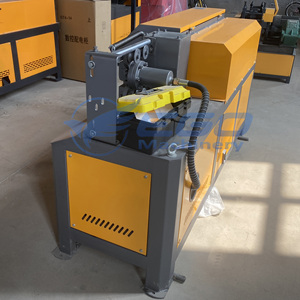 Machine de redressement et de coupe de barres d'acier à haute efficacité avec commande PLC - Product Image 5