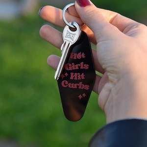 Portachiavi Hotel in stile retrò Vintage in stile <span class=keywords><strong>Motel</strong></span> e Hotel con promozione personalizzata ABS acrilico portachiavi - Product Image 5