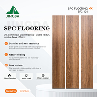 Grauer 12 Mil Nutzschicht SPC Vinyl-Plankenboden 5mm Wasserbeständig Klicksystem für Schlafzimmer Wohnzimmer Büro Hochfrequenzbereich