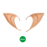 Accessoires de cosplay transfrontaliers pour Halloween : Oreilles d'elfe et fausses dents de fée