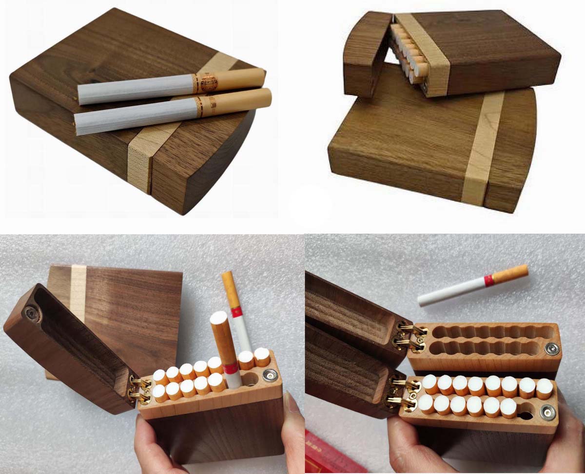 hard case cigarette holder Amazon.com: Hard Box Full Pack Cigarette Case (100's Size) (One Dozen) :  Health & Household