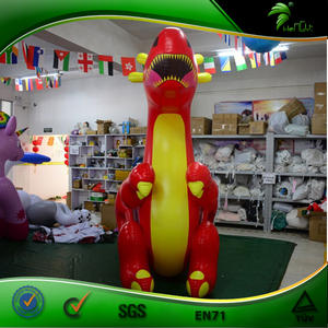 Juguete sexual inflable de Dragón Rojo, disfraz inflable de dinosaurio - Product Image 5