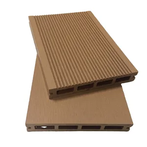 Decking wpc 3d superficie pavimentazione in legno per esterni decking composito wpc pavimento in wpc decking cavo