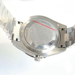 Luxury Hip-hop Moissanite VVS High-quality Diamond-encrusted <b>Mechanical</b> <b>Watch</b>, Icy Diamond Wristwatch - Product Image 5